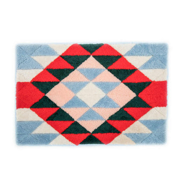 Sheepskin mat Custom design of living room, kitchen and bathroom